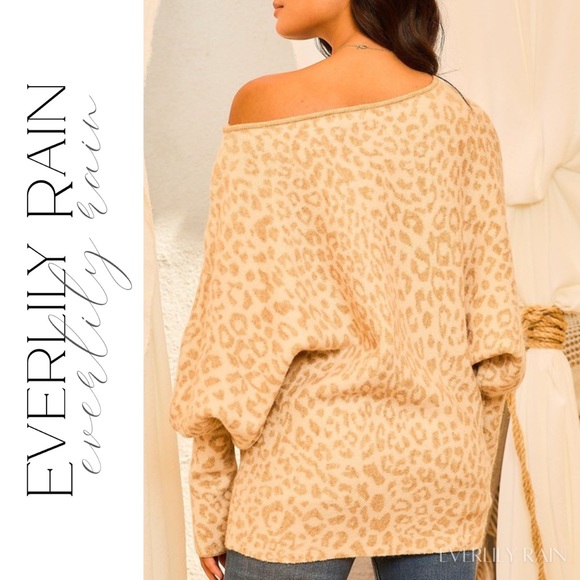 Gorgeous Leopard Print Sweater - Picture 9 of 9